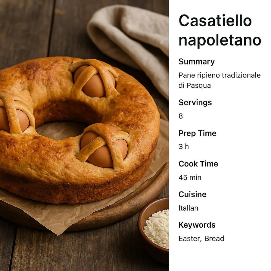 Casatiello napoletano